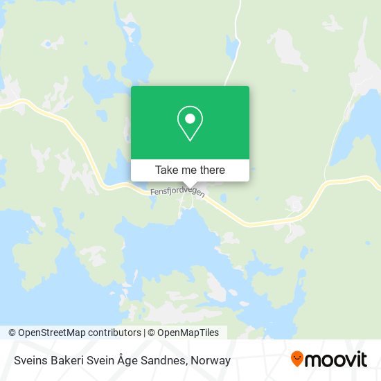Sveins Bakeri Svein Åge Sandnes map
