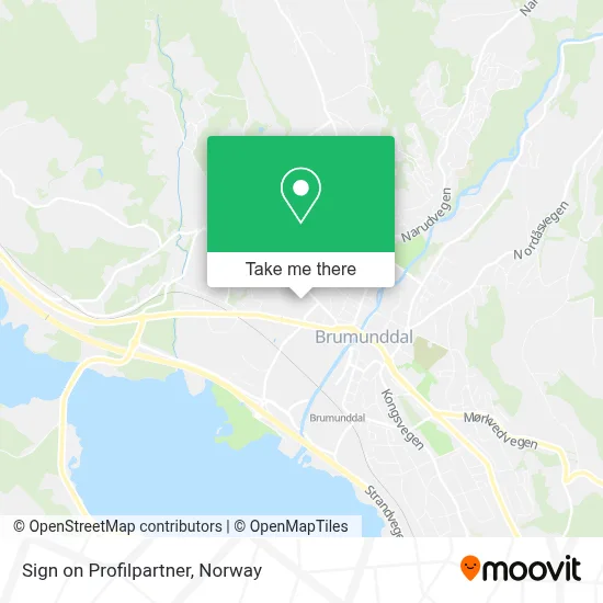 Sign on Profilpartner map