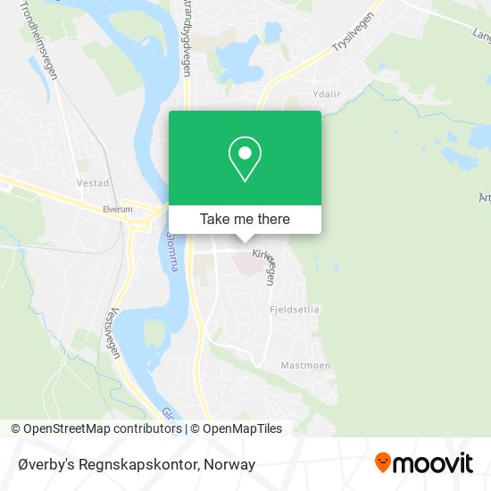 Øverby's Regnskapskontor map