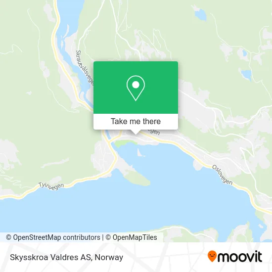 Skysskroa Valdres AS map