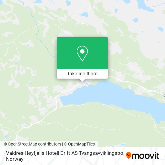 Valdres Høyfjells Hotell Drift AS Tvangsavviklingsbo map