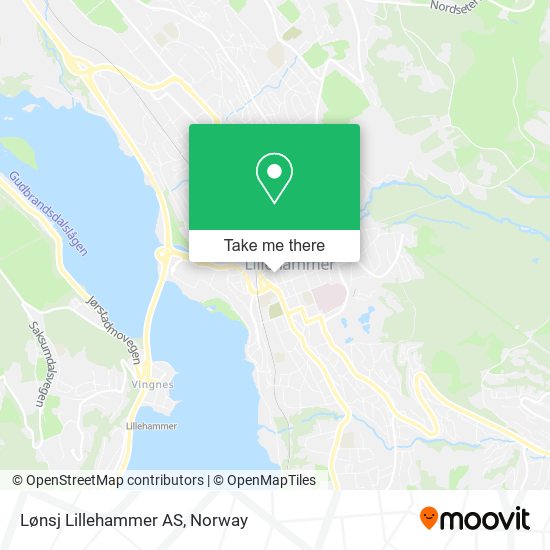 Lønsj Lillehammer AS map