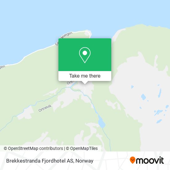 Brekkestranda Fjordhotel AS map