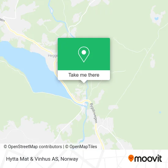 Hytta Mat & Vinhus AS map
