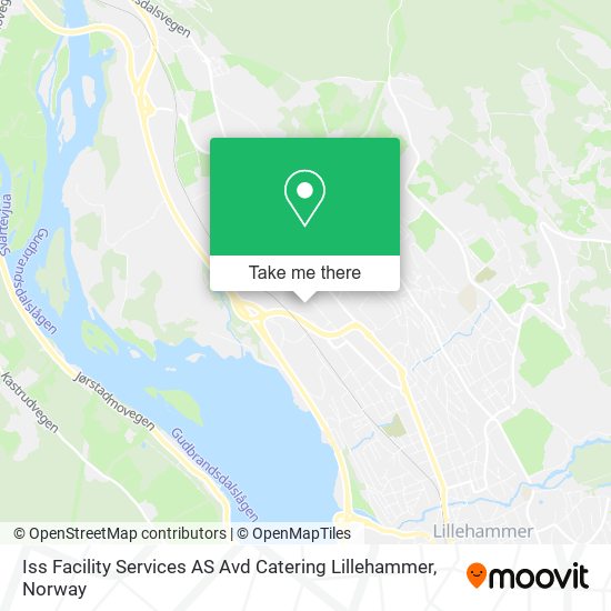 Iss Facility Services AS Avd Catering Lillehammer map