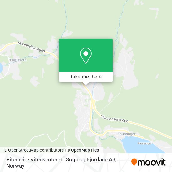 Vitemeir - Vitensenteret i Sogn og Fjordane AS map
