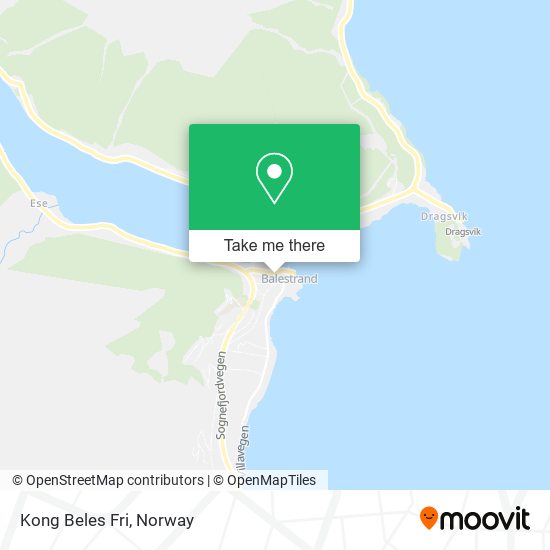 Kong Beles Fri map