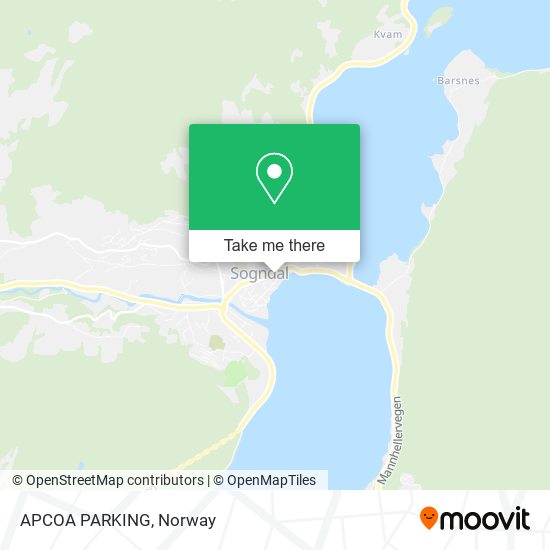 APCOA PARKING map