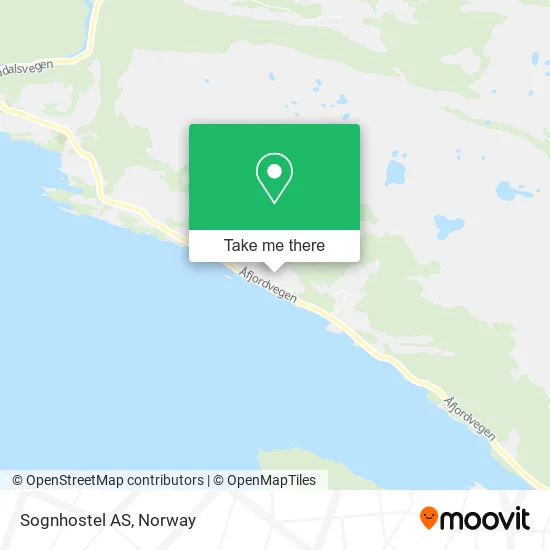 Sognhostel AS map