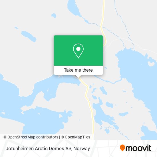 Jotunheimen Arctic Domes AS map