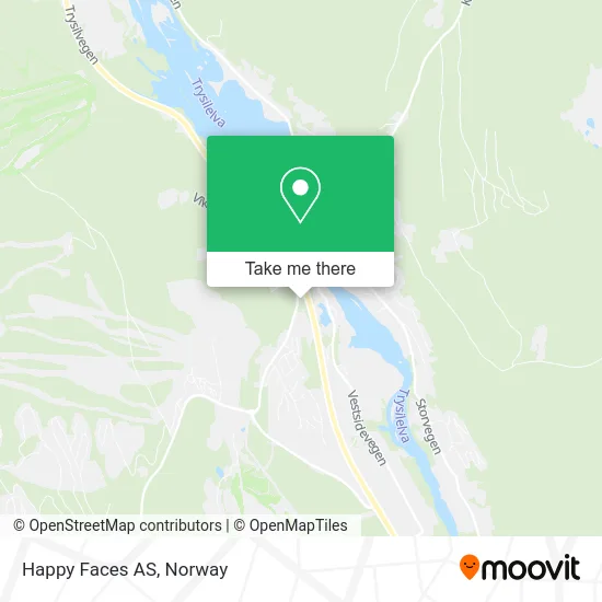 Happy Faces AS map