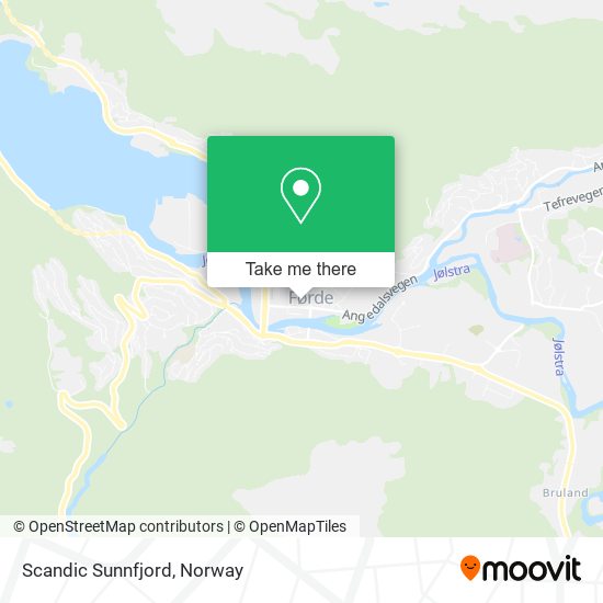 Scandic Sunnfjord map