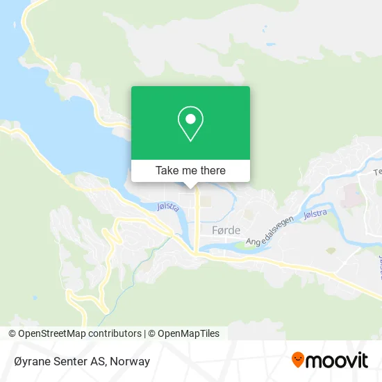 Øyrane Senter AS map