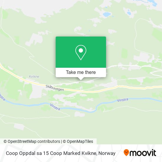 Coop Oppdal sa 15 Coop Marked Kvikne map