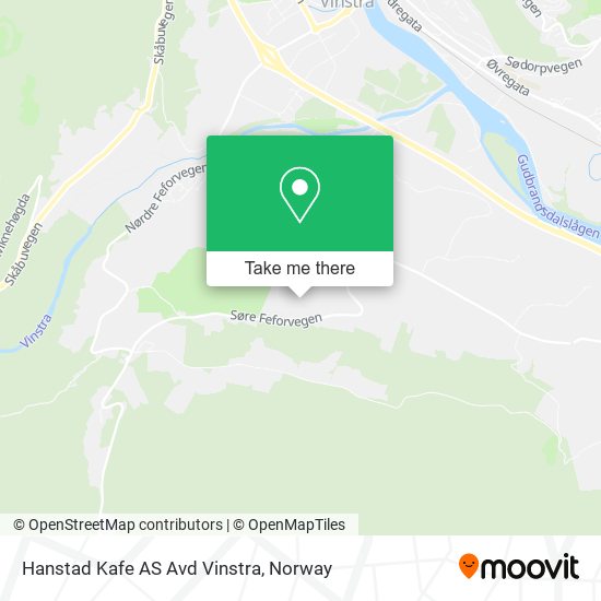 Hanstad Kafe AS Avd Vinstra map