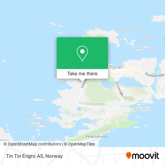 Tin Tin Engro AS map