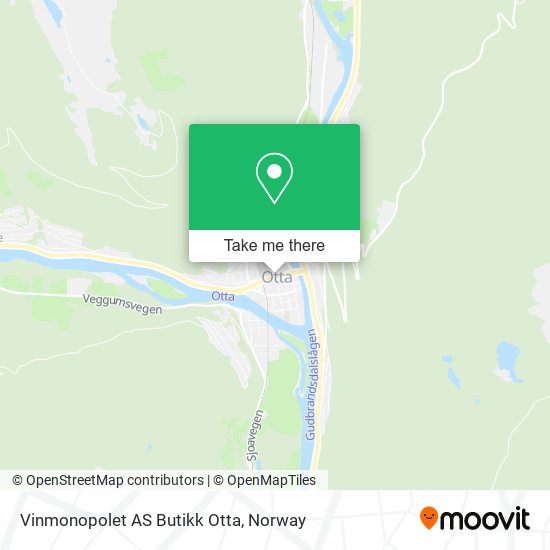Vinmonopolet AS Butikk Otta map
