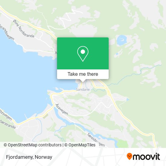 Fjordameny map