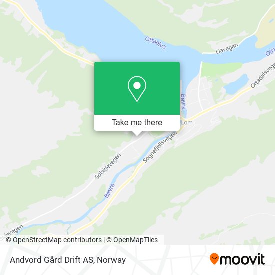 Andvord Gård Drift AS map