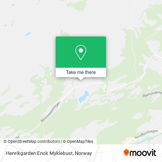 Henrikgarden Enok Myklebust map