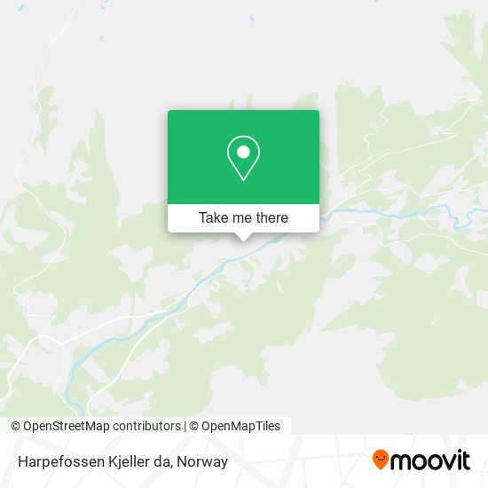 Harpefossen Kjeller da map