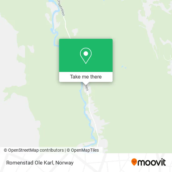Romenstad Ole Karl map