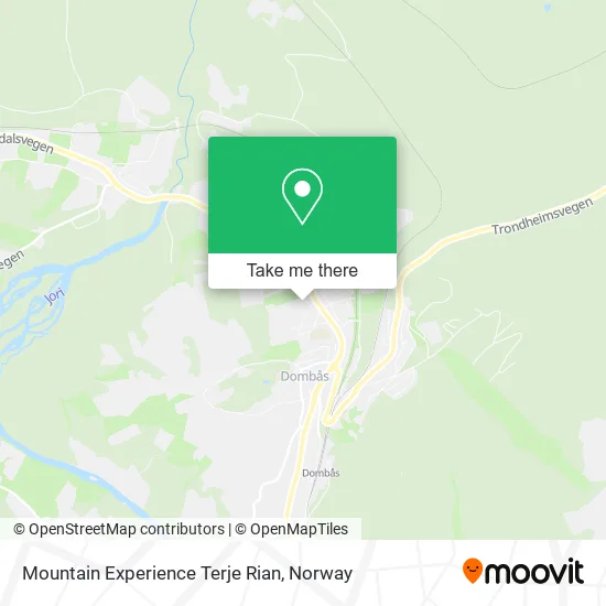 Mountain Experience Terje Rian map