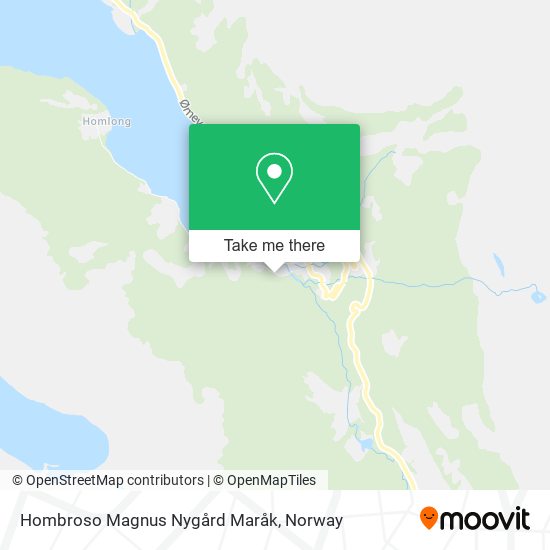 Hombroso Magnus Nygård Maråk map
