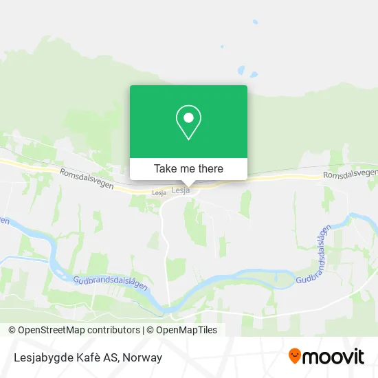 Lesjabygde Kafè AS map
