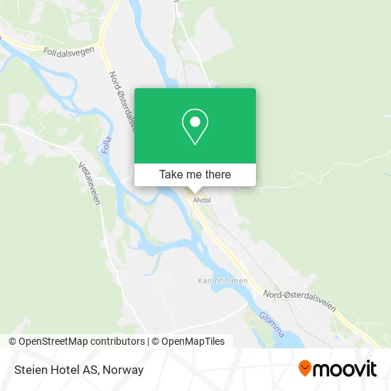 Steien Hotel AS map