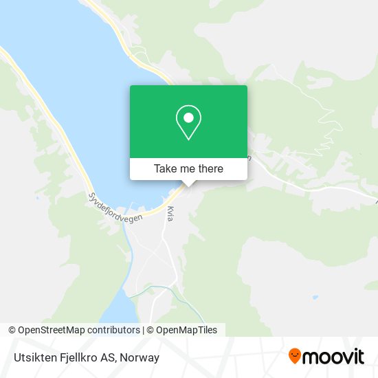 Utsikten Fjellkro AS map