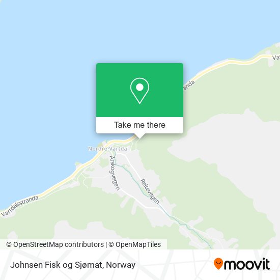 Johnsen Fisk og Sjømat map