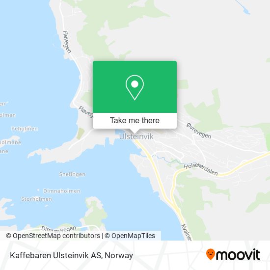 Kaffebaren Ulsteinvik AS map