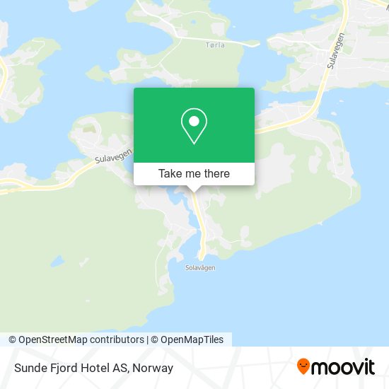 Sunde Fjord Hotel AS map