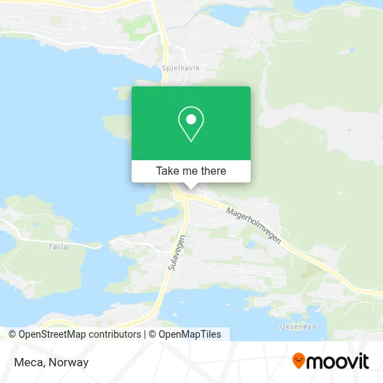 Meca map