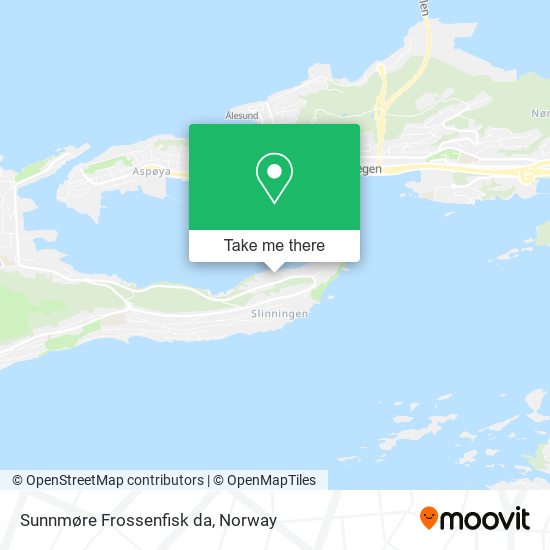 Sunnmøre Frossenfisk da map