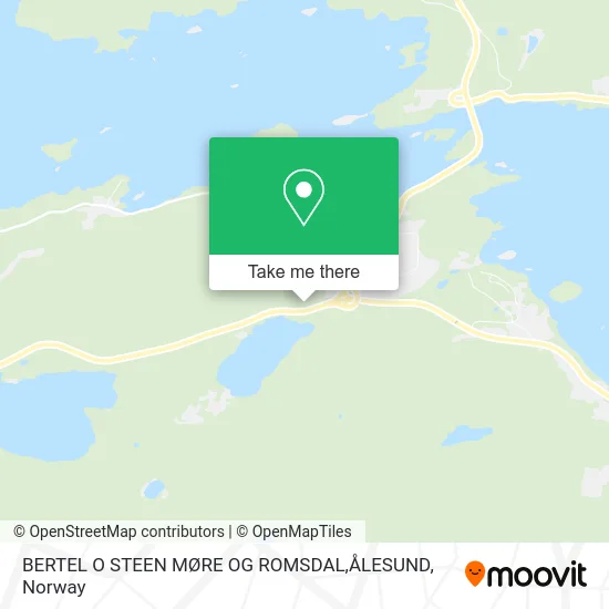 BERTEL O STEEN MØRE OG ROMSDAL,ÅLESUND map