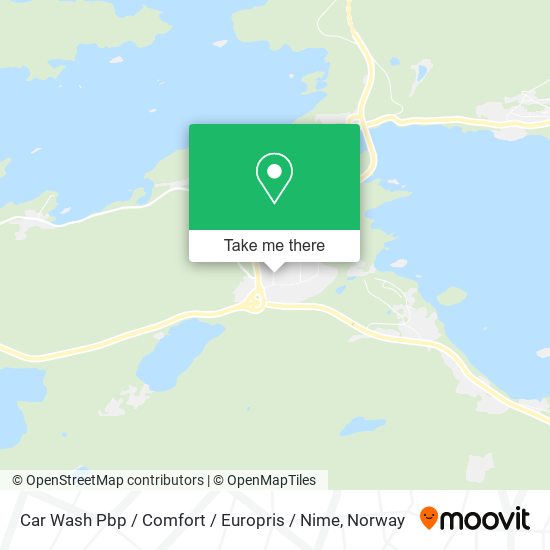 Car Wash Pbp / Comfort / Europris / Nime map