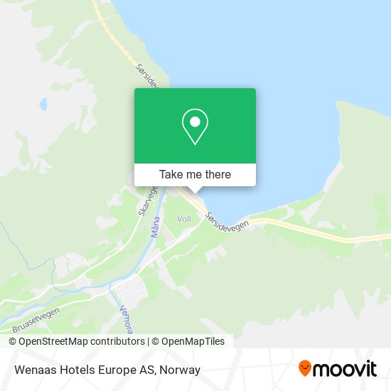 Wenaas Hotels Europe AS map