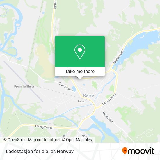 Ladestasjon for elbiler map
