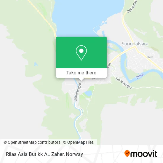 Rilas Asia Butikk AL Zaher map