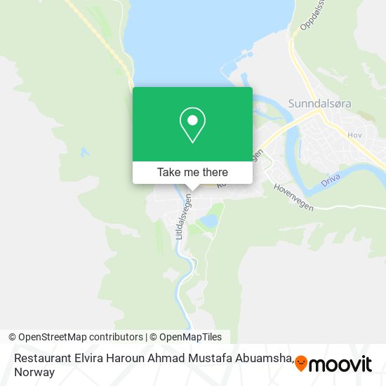 Restaurant Elvira Haroun Ahmad Mustafa Abuamsha map