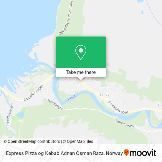 Express Pizza og Kebab Adnan Osman Raza map