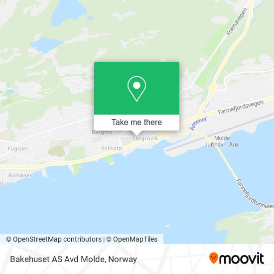 Bakehuset AS Avd Molde map