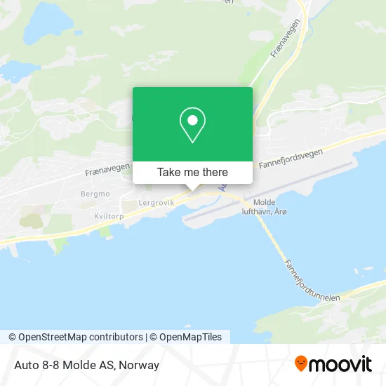 Auto 8-8 Molde AS map