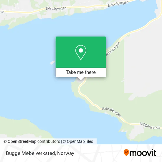 Bugge Møbelverksted map