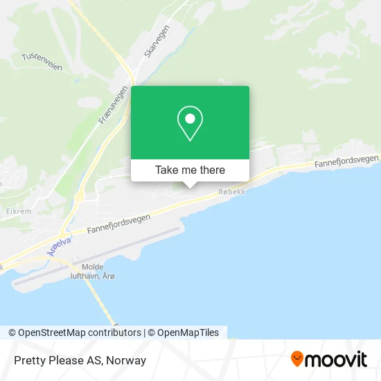 Pretty Please AS map