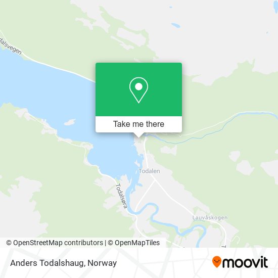 Anders Todalshaug map