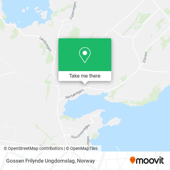 Gossen Frilynde Ungdomslag map