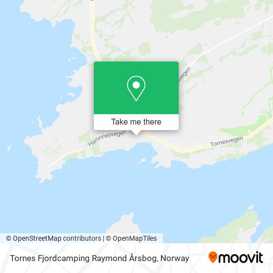 Tornes Fjordcamping Raymond Årsbog map